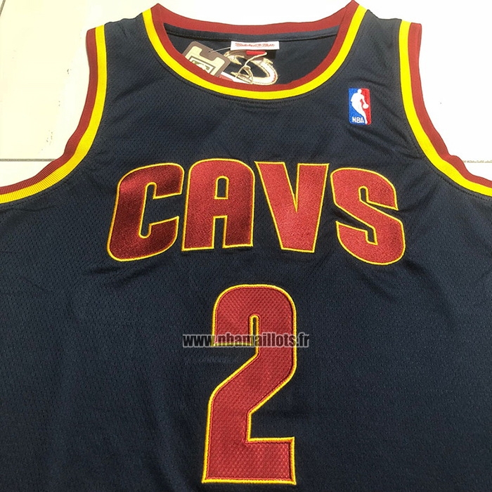 Maillot Cleveland Cavaliers Kyrie Irving NO 2 Mitchell & Ness 2011-12 Bleu